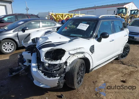 2019 Mini Countryman Cooper из США, поврежденный, VIN WMZYS7C55K3F46617